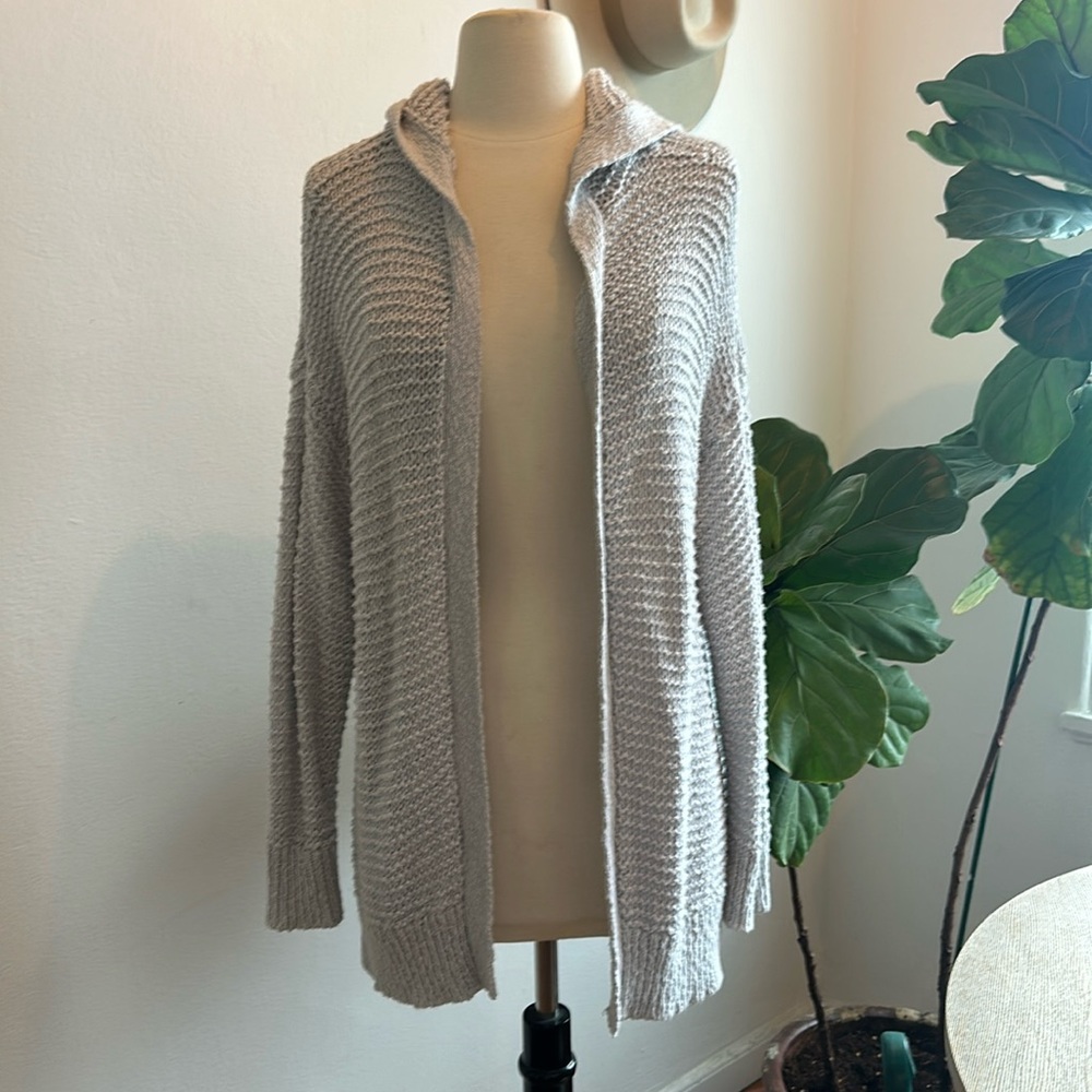 Aerie soft hooded cardigan